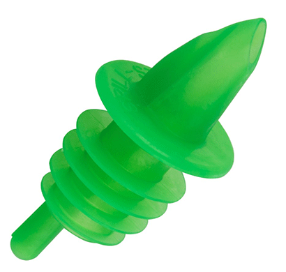 plastic pourer green